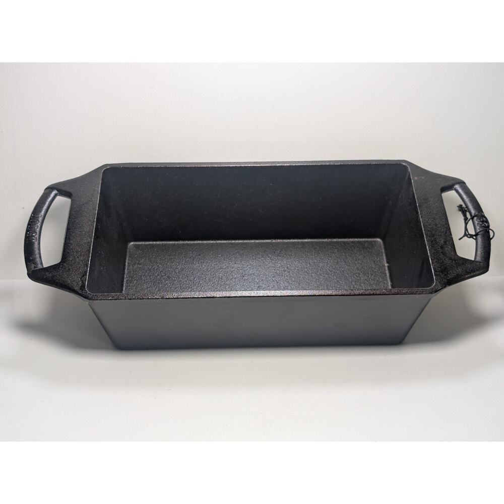 Lodge Cast Iron Loaf Pan 8.5x4.5 Pre-seasoned Dual Handle Baking USA